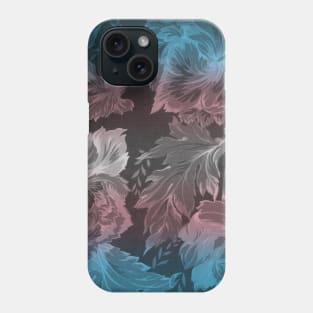 Trans Floral Design subtle Phone Case