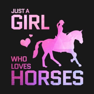 horse girl T-Shirt