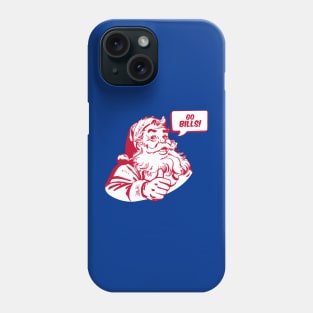 Retro Santa Claus Go Bills Phone Case