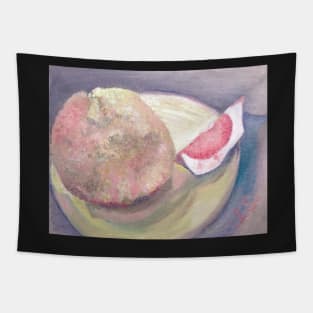 Pink grapefruit Tapestry