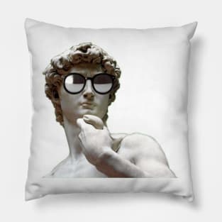 David on the beach Pillow