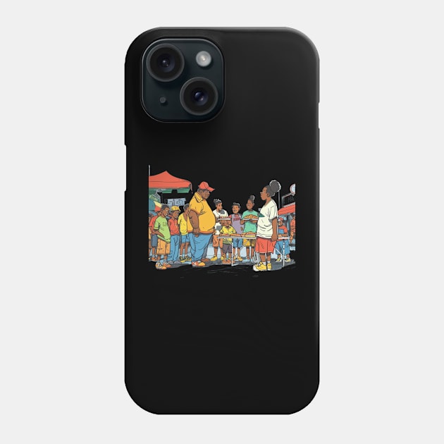 Fat Albert Theme Song Phone Case by Kisos Thass