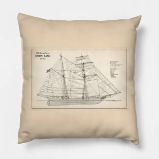 United States Revenue Cutter Joseph Lane - SD Pillow