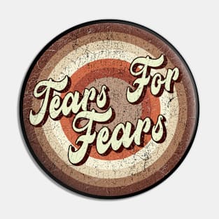 Vintage brown exclusive - Tears For Fears Pin