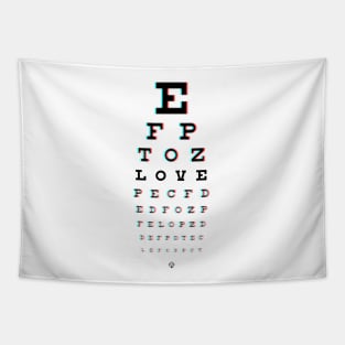 eyechart Tapestry