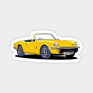 Triumph Spitfire Mk. IV in yellow Magnet