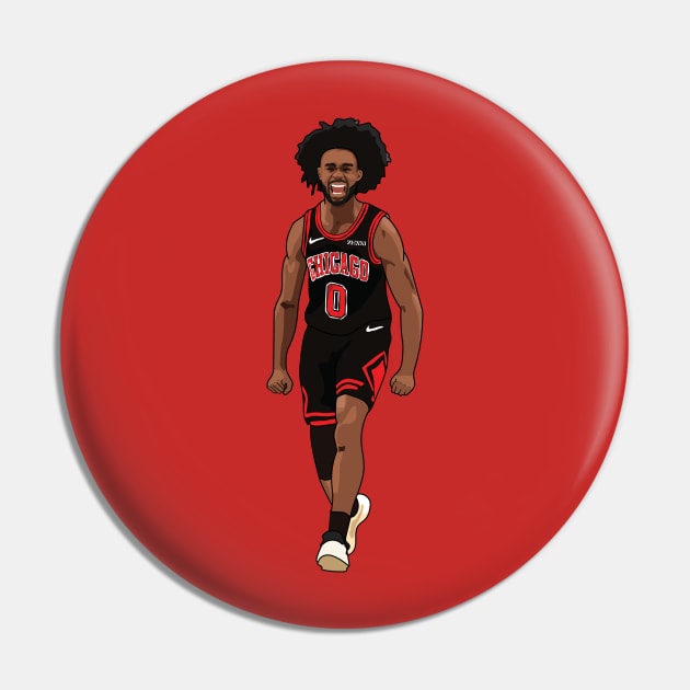 Coby White - Chicago Bulls Pin by xavierjfong