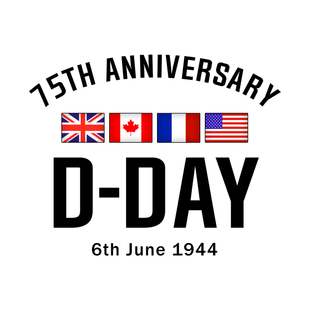 D-Day 75 Year Anniversary by SeattleDesignCompany