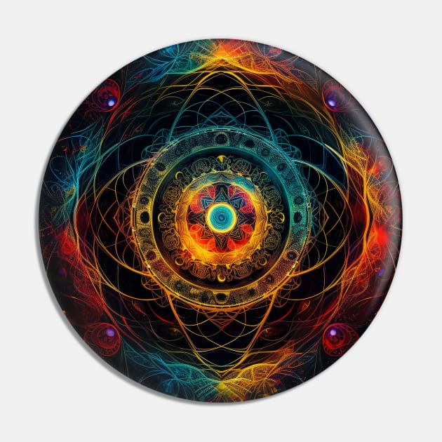 Interstellar Connections: Embracing Unity in the Universe's Mandala Pin by Rolling Reality