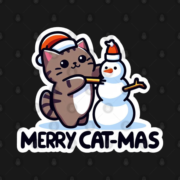 Merry Cat-Mas by Plushism