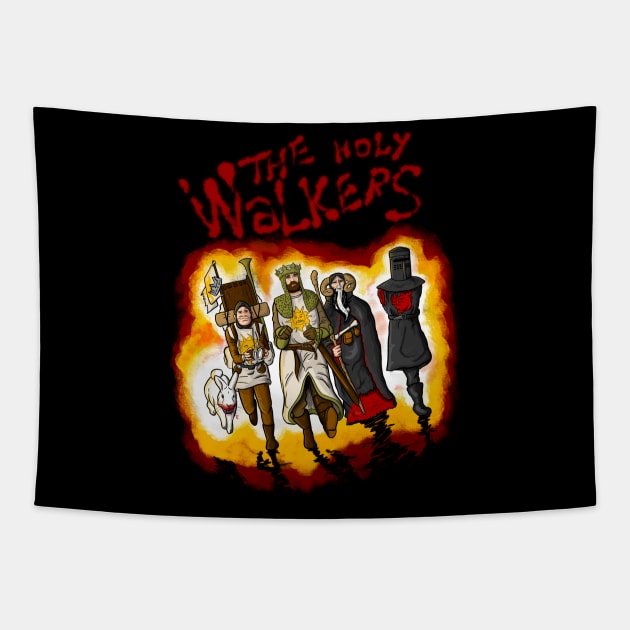 The Holy Walkers Tapestry by MarianoSan