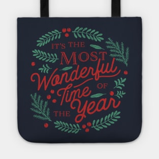 It's The Most Wonderful Time Of The Year Christmas Jumper Tote