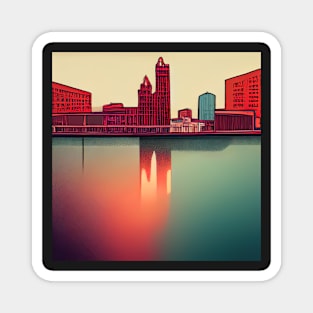 Milwaukee | Comics Style Magnet