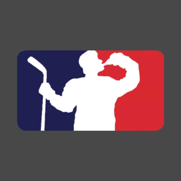 Major League Beer Hockey Funny TShirt TeePublic