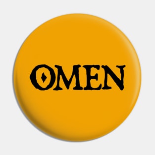 Omen full black Pin