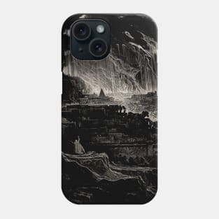 Destruction of Sodom and Gomorrah Phone Case