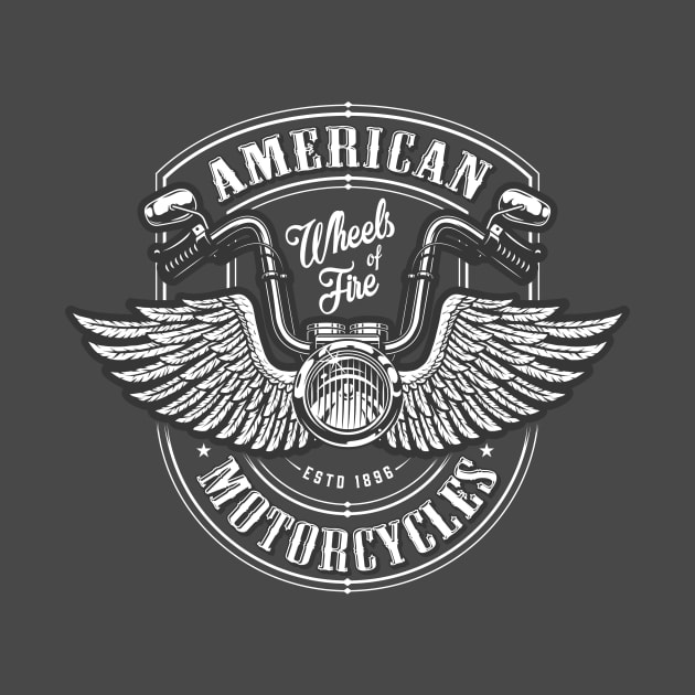 American Motorcycle Rider by Louis_designetc