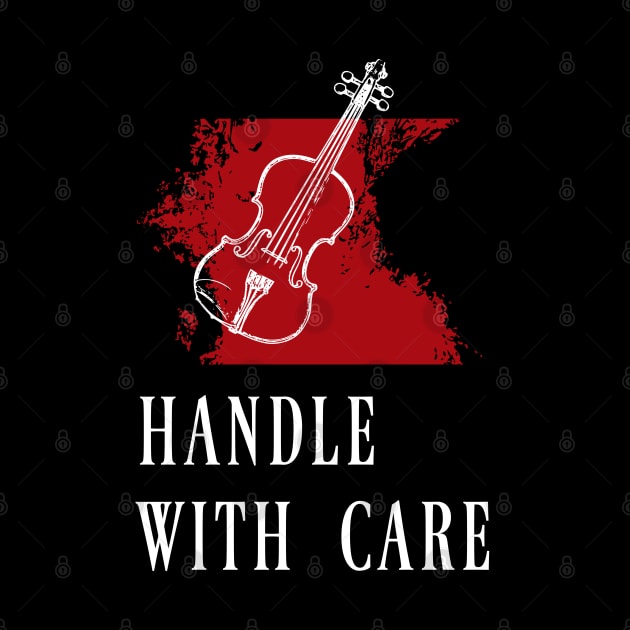 Violin, handle with care by Degiab