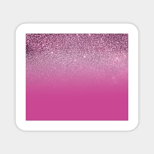 Purple glitter ombre Magnet