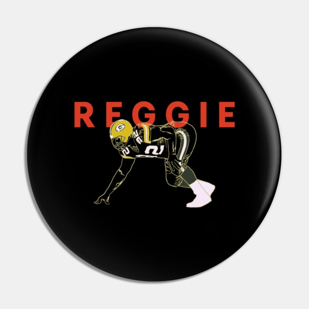 Reggie White Pin by Visualoctane 