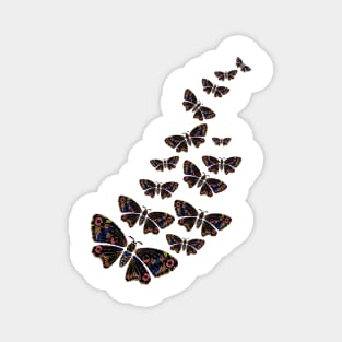 Aboriginal Art - Butterfly Magnet