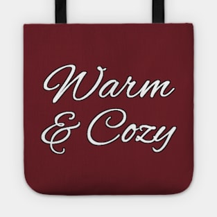 warm & cozy Tote