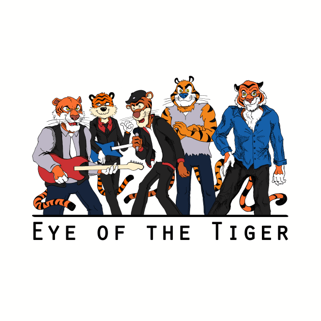 Eye of the Tiger by joshthecartoonguy