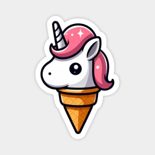 Unicone Funny Pun For Unicorn Lover And Ice Cream Lover Magnet