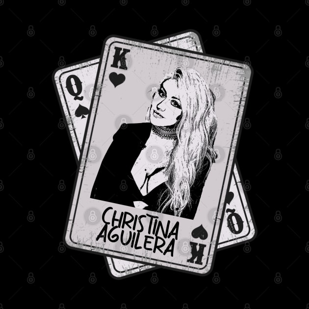 Retro Christina Aguilera Card Style by Slepet Anis