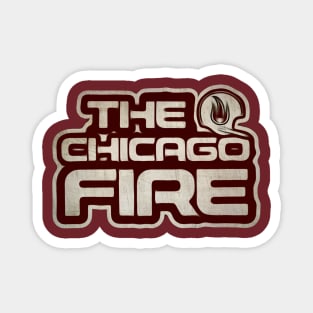 The Chicago Fire Football Magnet