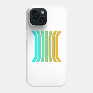 Abstract background with lines Phone Case