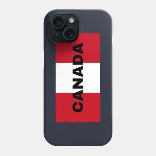 Canada Flag Colors Phone Case