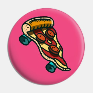 Pizza Skate Pin