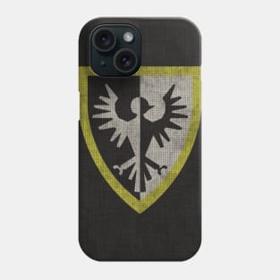 Bricks 5 - Black Falcons (Yellow) Phone Case