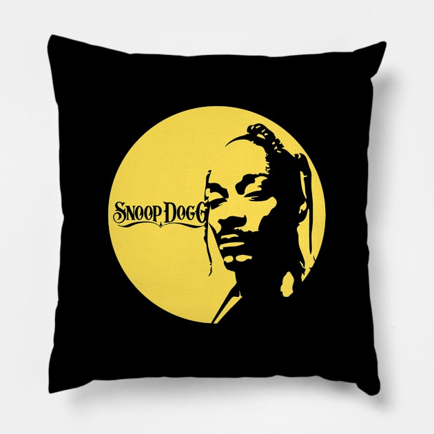 Snoop Dogg Pillow by GraphicMonas