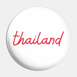 thailand - Thai red - Flag color Pin