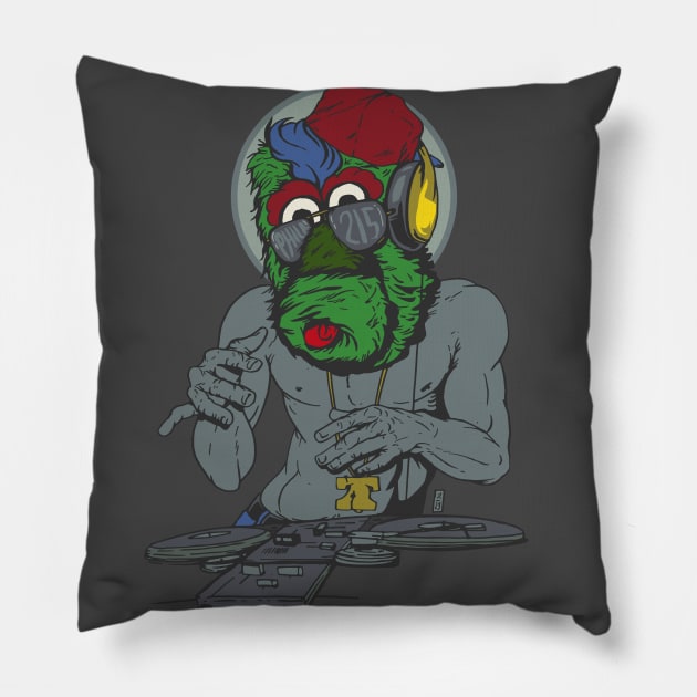 215 Side Gigs Pillow by Thomcat23