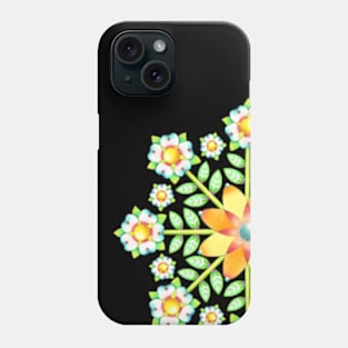 Folkloric Flower crown Phone Case