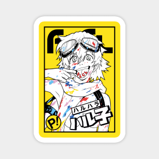 Haruko FLCL yellow Magnet