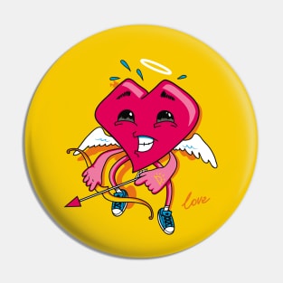 Cupid, Valentine's day Pin