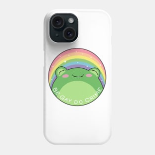 Be Gay Do Crime - Frog Phone Case