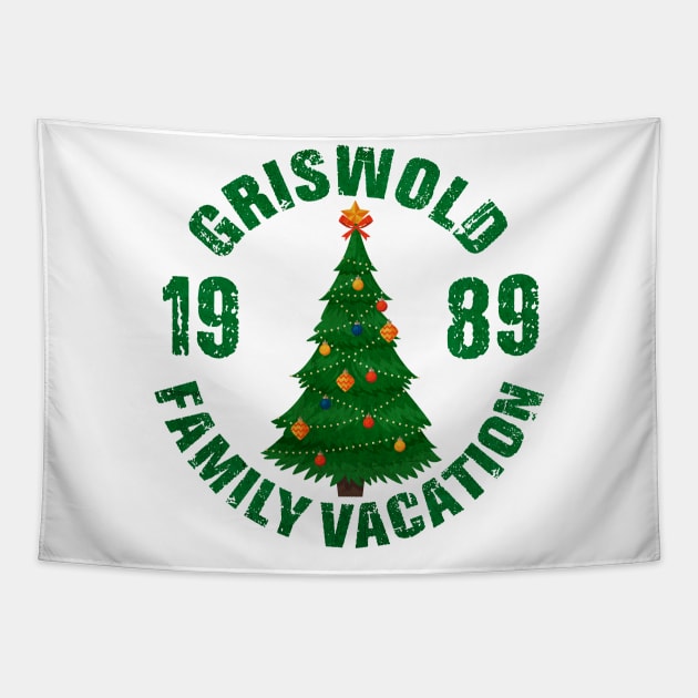 National Lampoon's Christmas Vacation – Christmas Tree Griswold 1989 Tapestry by Leblancd Nashb