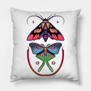 Cosmic Moths Pillow