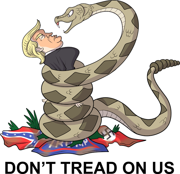 Don't Tread On Us Trump (Ver 1) Kids T-Shirt by SouthParkTaoist