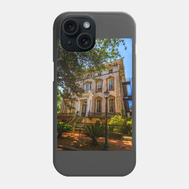 Downtown Savannah Georgia Phone Case by Gestalt Imagery