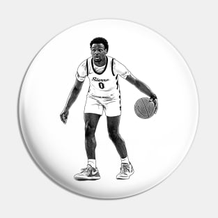 Bronny James Retro Pin