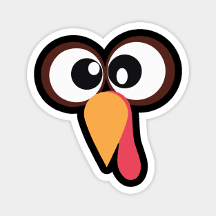 turkey face Magnet