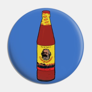 The Hot Sauce is Communism Pin