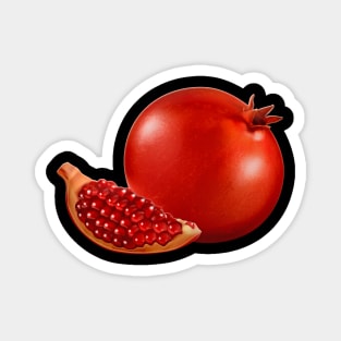 Red Pomegranate Magnet