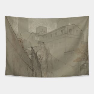 Orvieto by Elihu Vedder Tapestry